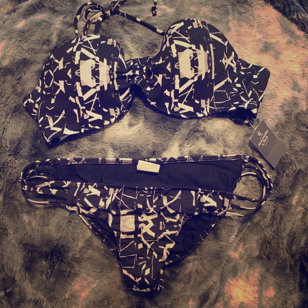 Abercrombie Push Up Bikini Set
